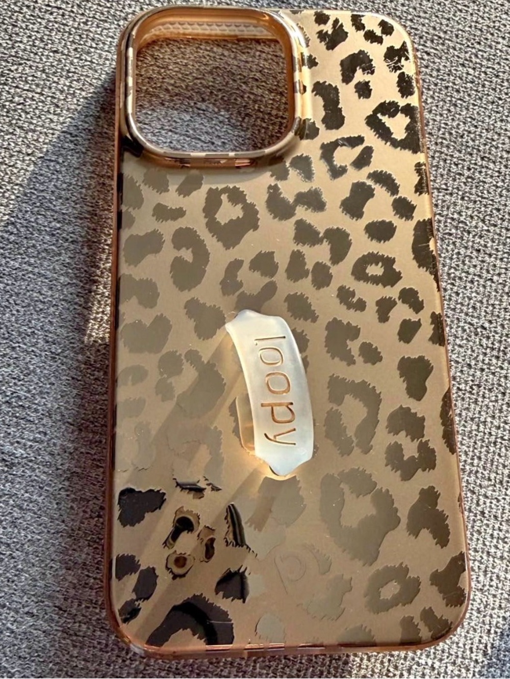 Loopy gold case - 14 pro max